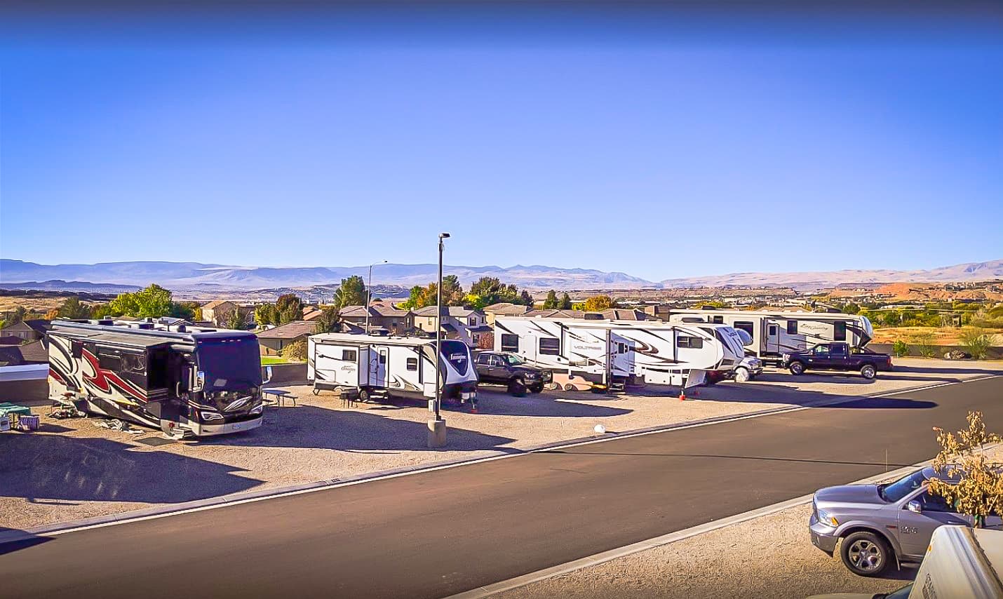4 Stars, 75-100 Sites RV Resort in St. George, UT MSA
